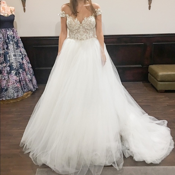 Wedding Dress Lorenzi Rossi MillaNova Ivory Deniz Size 38 - Picture 13 of 14